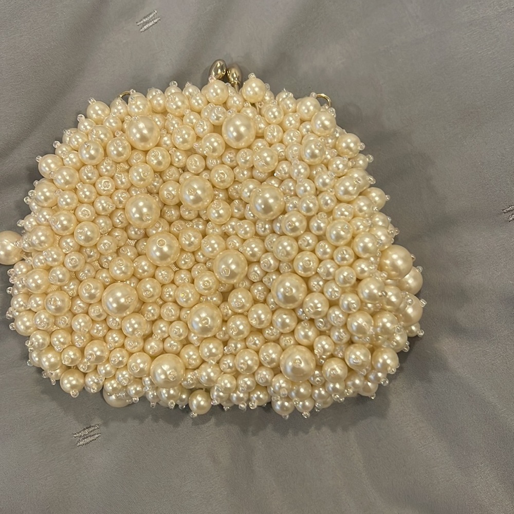 Banana Republic Pearl Clutch Bag - Picture 7 of 8